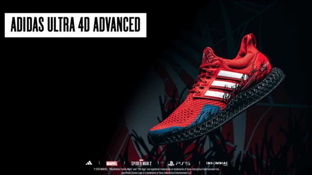 Tenis Adidas x Spider-Man de Marvel's Spider-Man 2