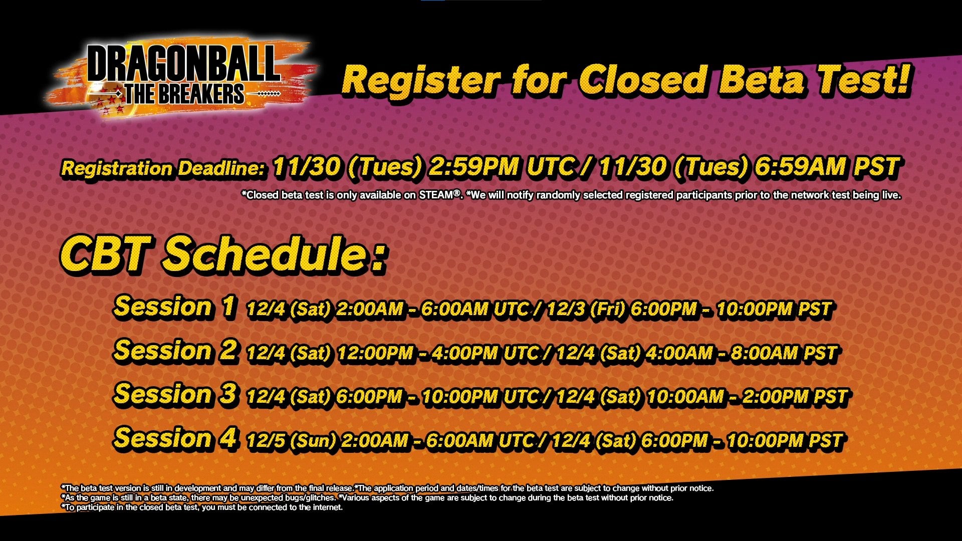 Beta Cerrada 'Dragon Ball: The Breakers'