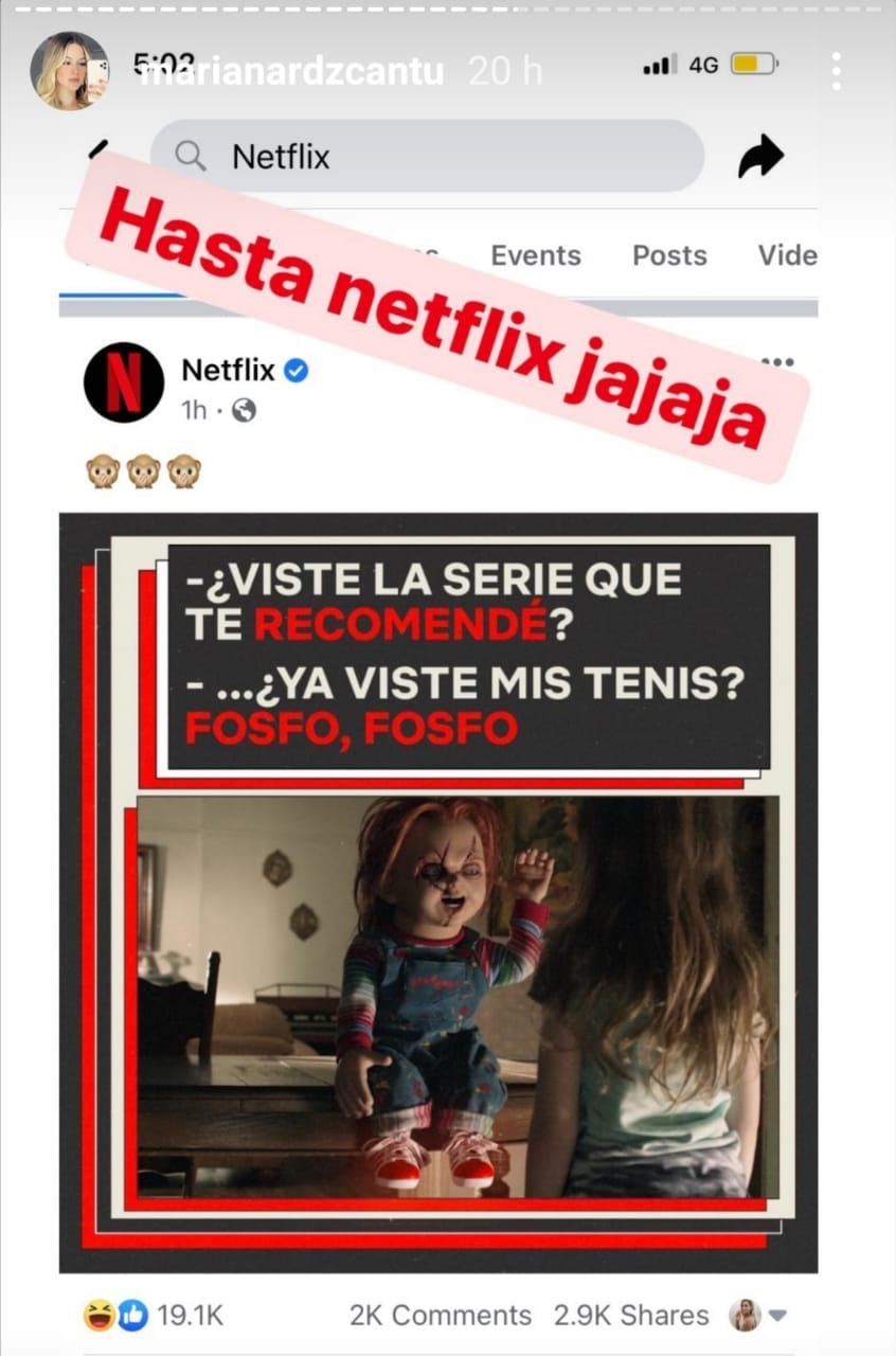 Historias de Mariana Rodríguez en Instagram