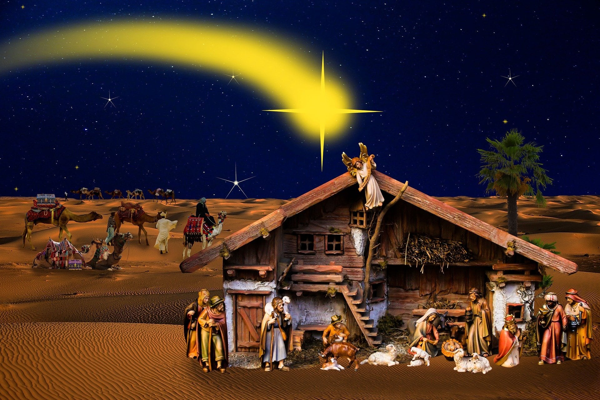 Nacimiento del niño Jesús