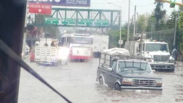 Inundaciones en Tultitlán.