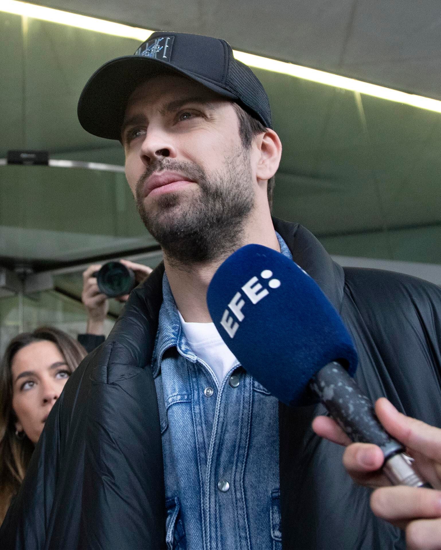 Gerard Piqué, ex de Shakira y exfutbolista.