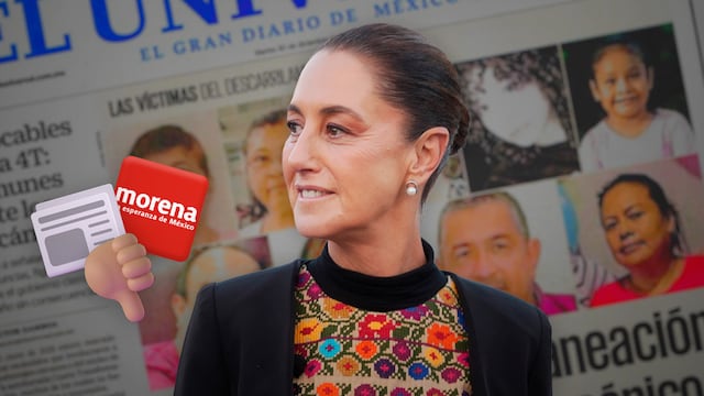 Morena se suma a Sheinbaum en critica portada a El Universal