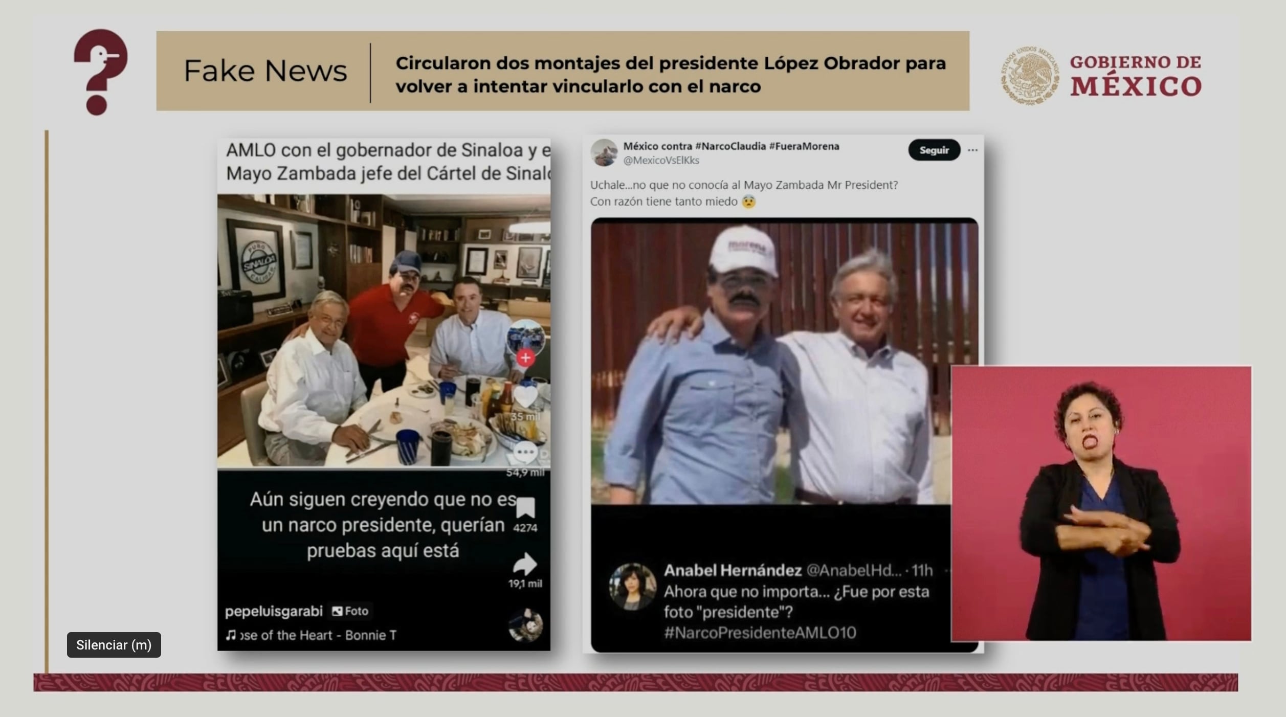 Quién es quién en las mentiras de la semana del 7 de agosto