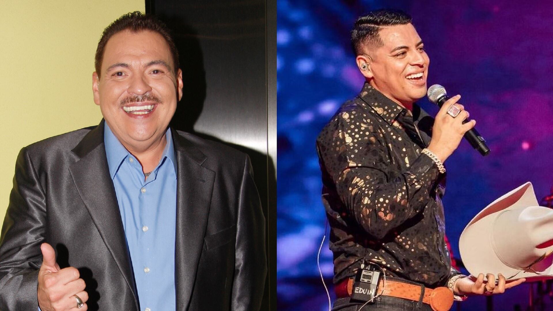 Julio Preciado y Eduin Caz