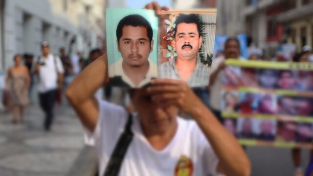 Marcha del 10 de mayo de madres de personas desaparecidas.