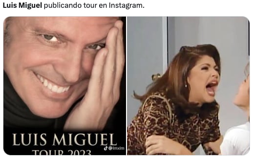 Luis Miguel desata los memes tras anunciar su Tour 2023