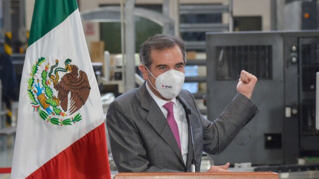 Lorenzo Córdova, consejero presidente del INE