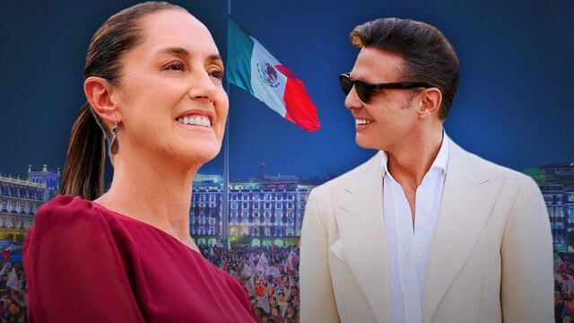 Claudia Sheinbaum y Luis Miguel