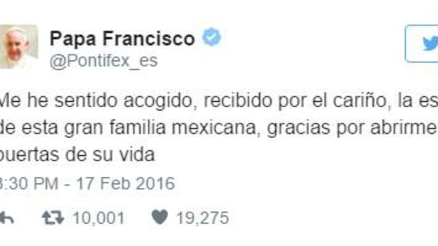 Se despide de México