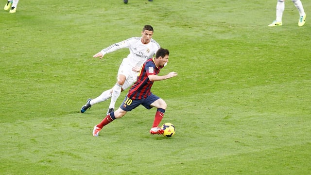 Cristiano Ronaldo y Lionel Messi