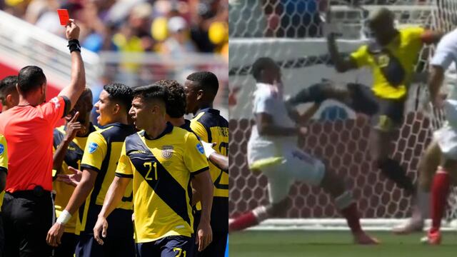 La brutal patada de Enner Valencia.
