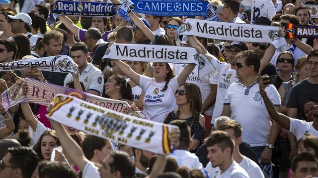 Aficionados del Real Madrid