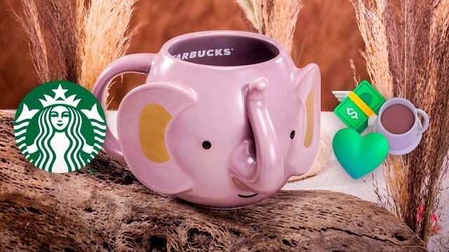 Taza de elefante de Starbucks