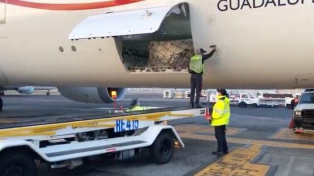 Llegada de vacunas Sputnik V