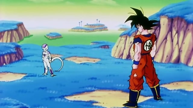 Goku y Freezer