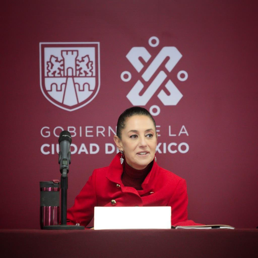 Claudia Sheinbaum, jefa de Gobierno de la CDMX
