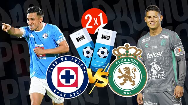 Cruz Azul vs León boletos: Lanzan 2x1 para ver a James Rodríguez en la Jornada 16 de la Liga MX