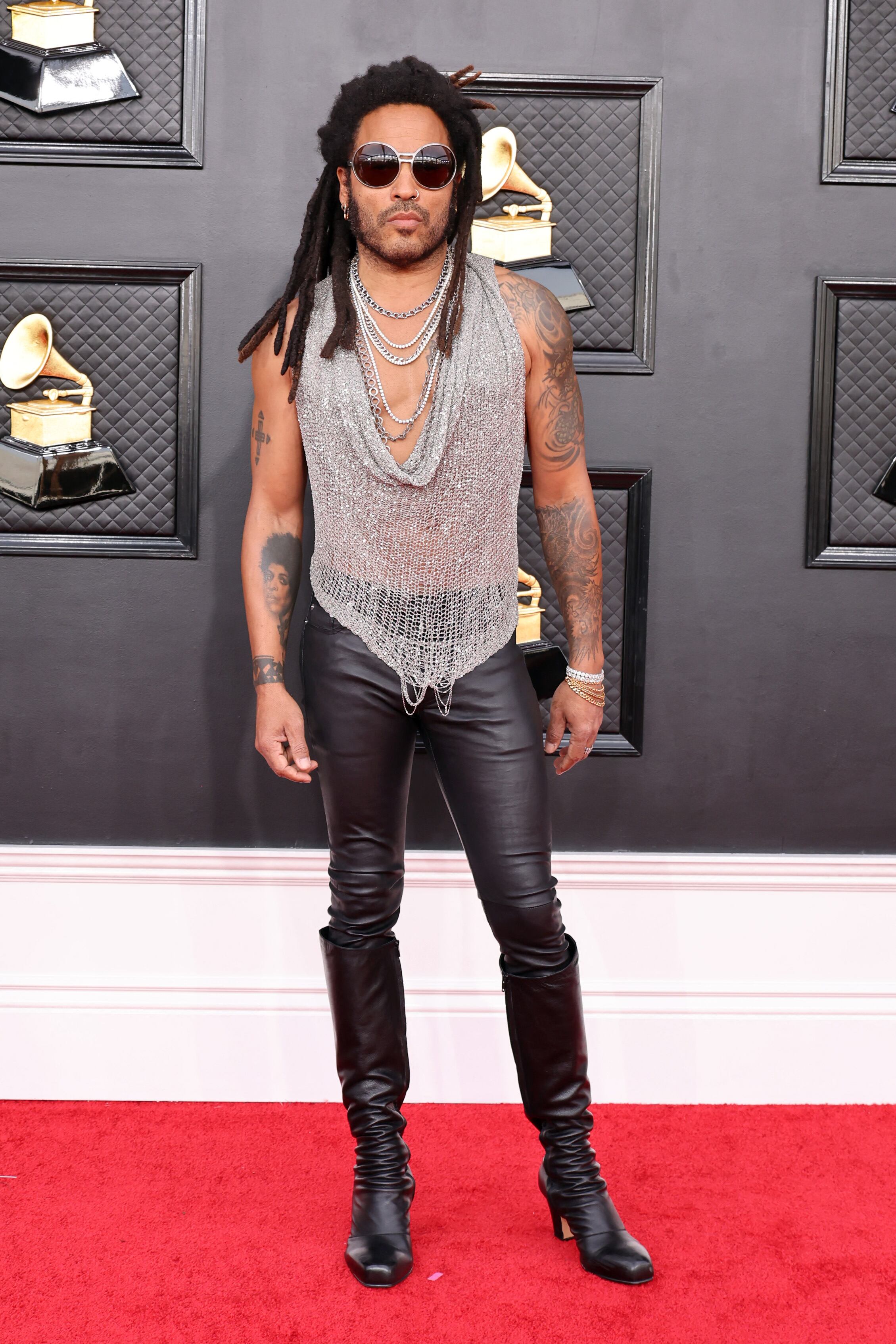 Lenny Kravitz en los premios Grammy 2022
