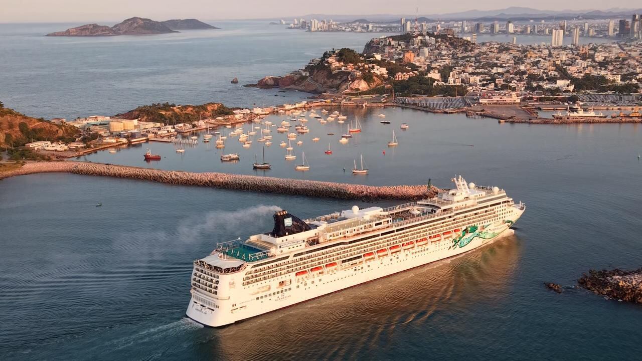 Mazatlán recibe a más de 51 mil turistas de cruceros y genera derrama económica superior a los 82 mdp