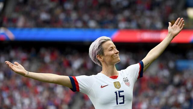 Rapinoe ha sido la figura de EU en el Mundial Femenil 2019