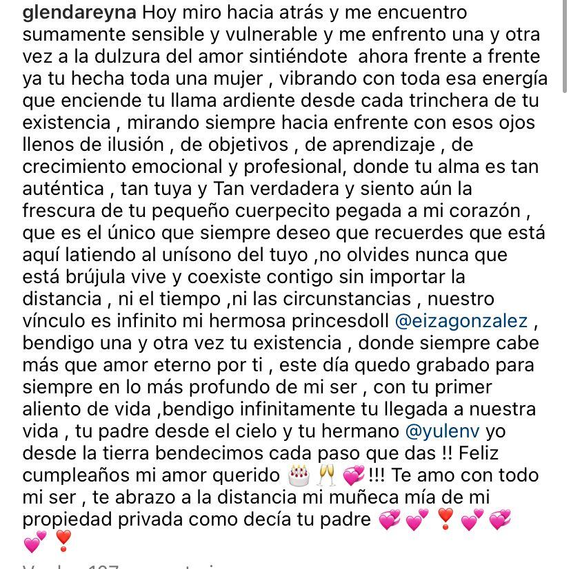 Publicación, mamá Eiza González