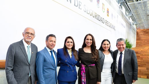 Tere Jiménez encabeza reunión con 6 gobernadores para reforzar seguridad en Aguascalientes
