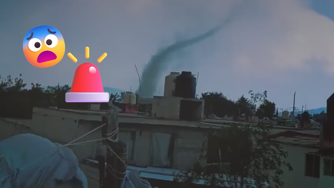 Tornado sorprende a San Nicolás Buenos Aires, Puebla; reportan daños menores