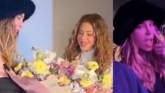 Belinda también fue al concierto de Shakira