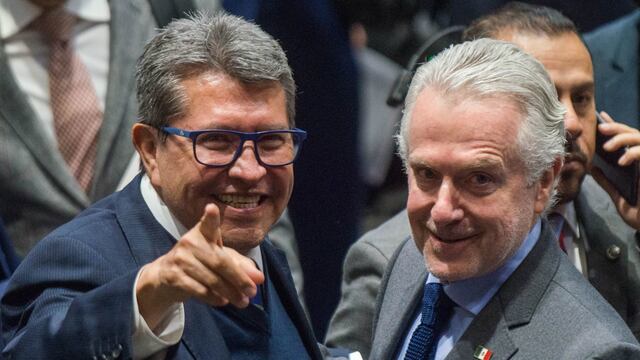 Ricardo Monreal y Santiago Creel