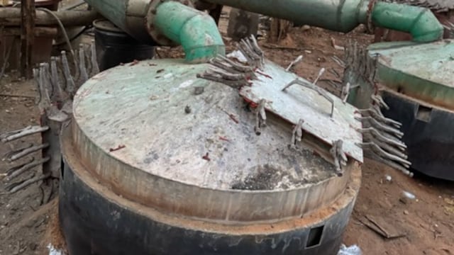 Narco laboratorios en Sinaloa