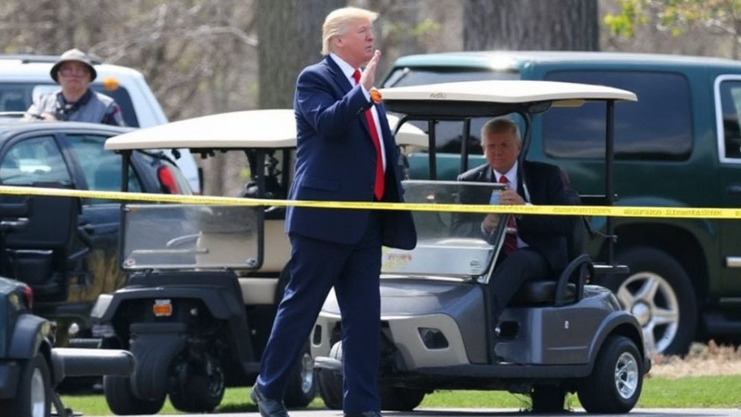 Donald Trump tiroteo cerca de su campo de golf, Florida, Estados Unidos