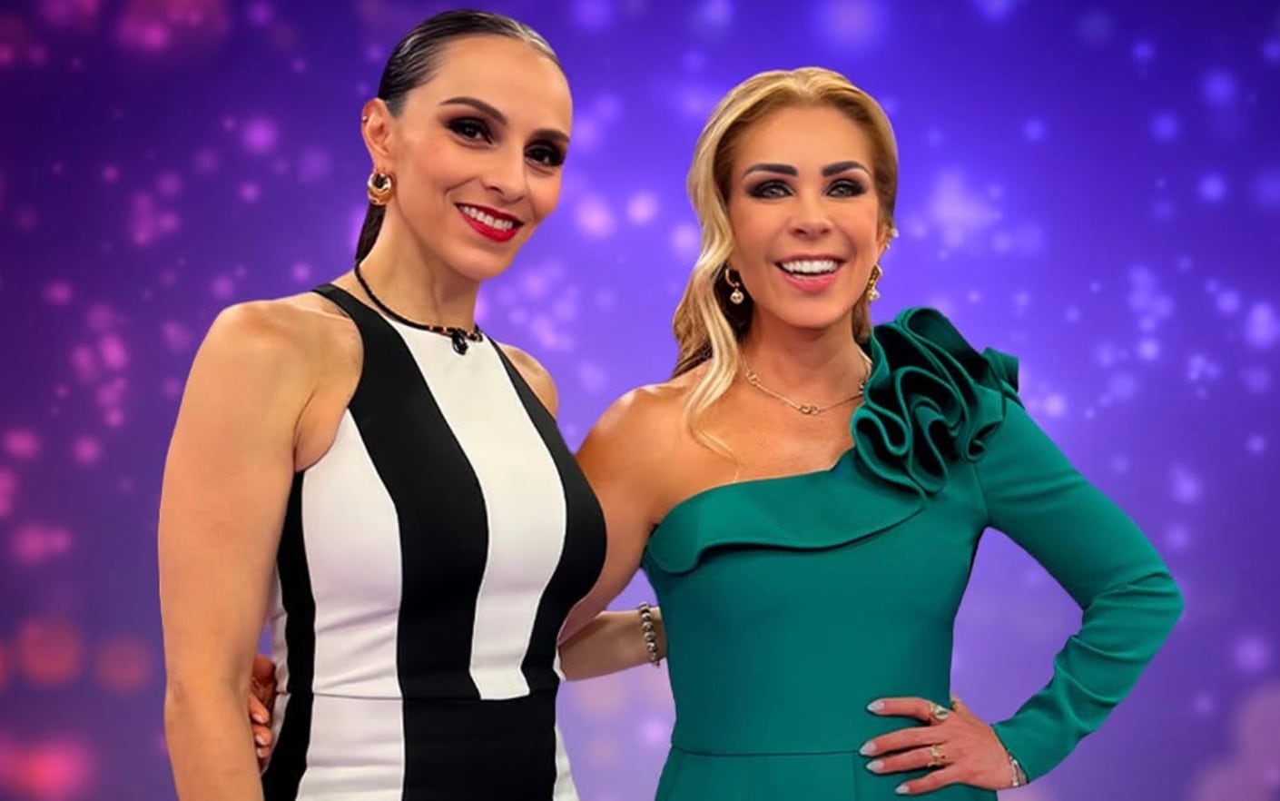 Ivonne Montero con Rocío Sánchez Azuara en Tu Historia como la Mía