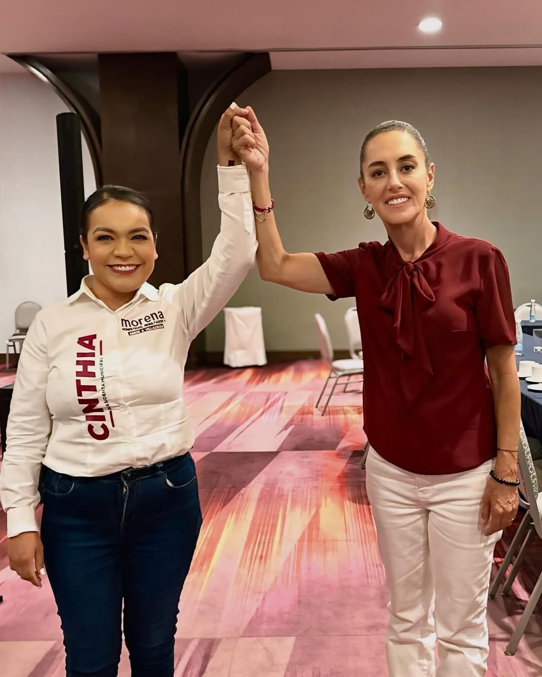 Cinthia Teniente, alcaldesa Villagrán, Guanajuato