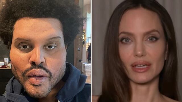 The Weeknd, Angelina Jolie