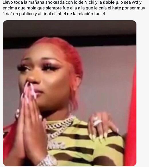 Memes de Peso Pluma infiel a Nicki Nicole