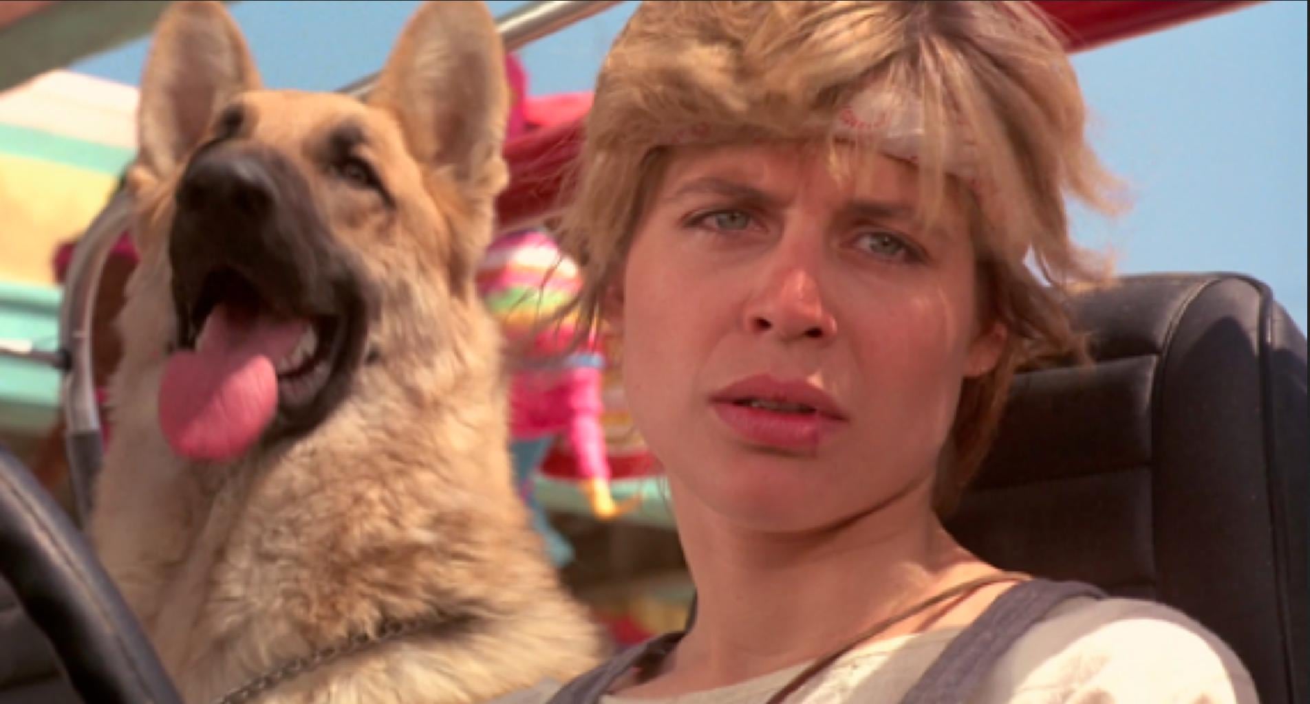 Linda Hamilton en la película de Terminator