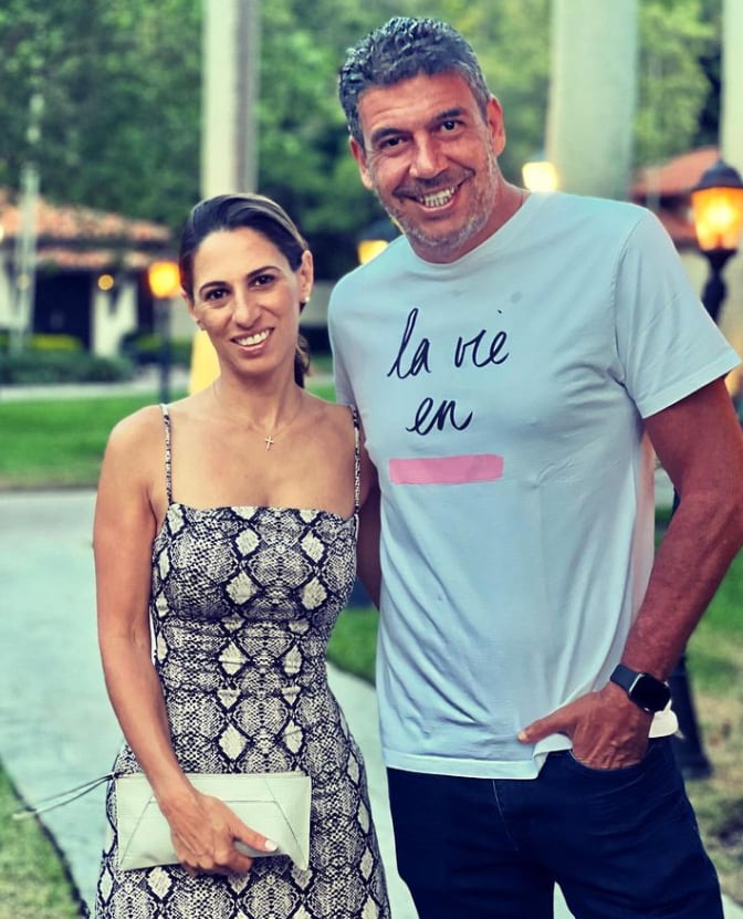 Johanna Slim Domit y Arturo Elías Ayub