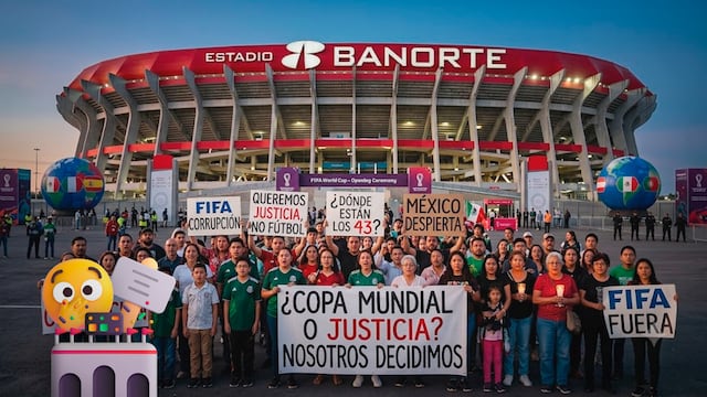 La inauguración del Mundial llega con protestas en la Ciudad de México