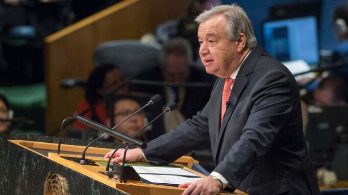 António Guterres. Solicitud.