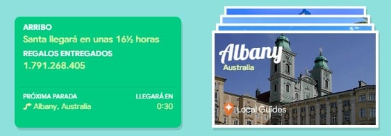 ¿A qué hora llega Santa Claus a México? Santa Tracker te muestra dónde está ahora mismo