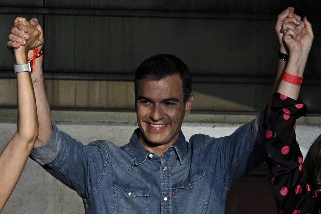 Pedro Sánchez, presidente de España y candidato del PSOE