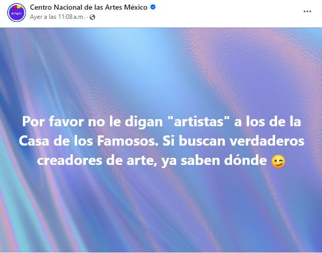 Centro Nacional de las Artes contra La Casa de Los Famosos México 2024