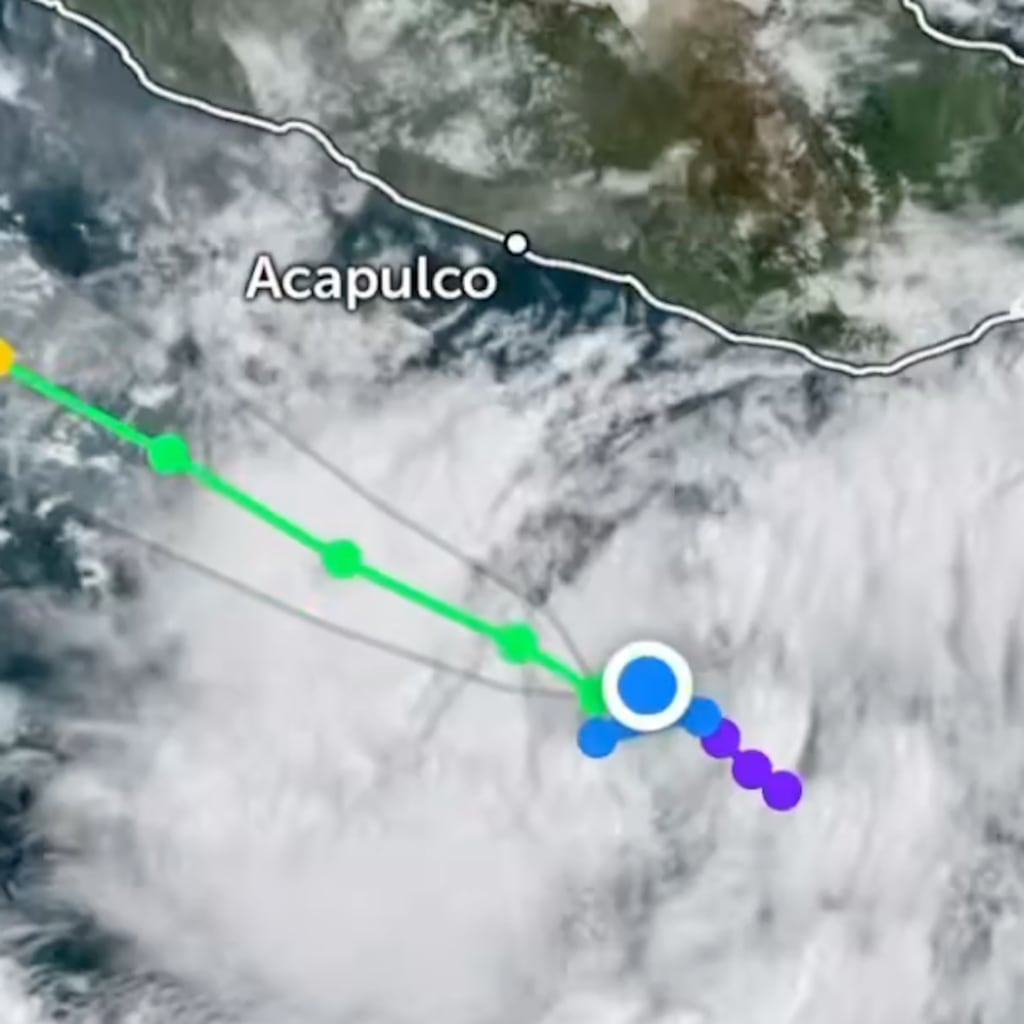 Trayectoria de Rachel: se convertiría en huracán esta semana en el Pacífico