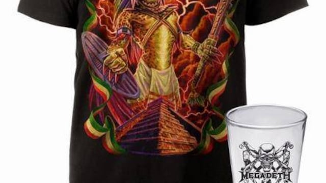 Megadeth lanza playera conmemorativa de la Batalla de Puebla