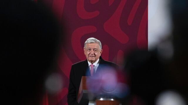 El presidente AMLO en la mañanera