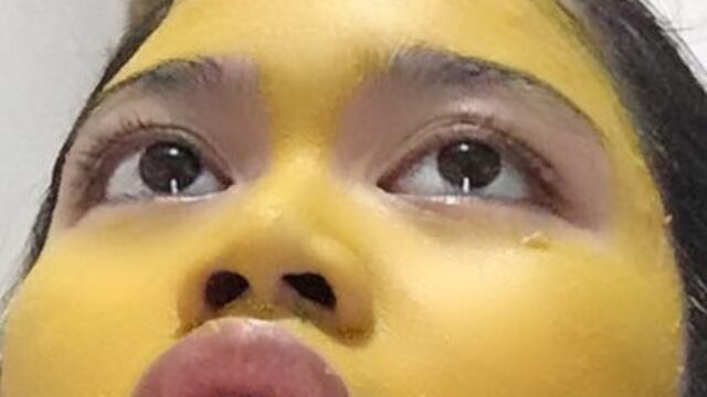 Mascarilla de cúrcuma