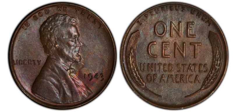 Centavo de bronce