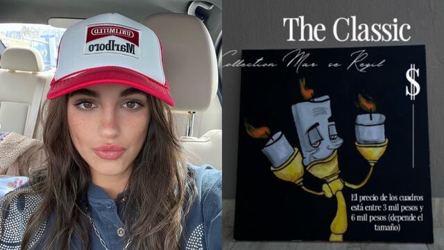 ¿Sus pinturas no venden? Mar de Regil ya bajó el precio de sus cuadros pero las críticas siguen