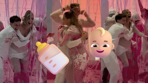 VIDEO: La caída de Lele Pons en la fiesta de revelación de género; su bebé será niña